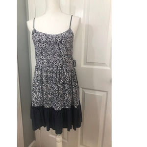 Coco + Jaimeson Short Summer Dress Size Small Navy Blue